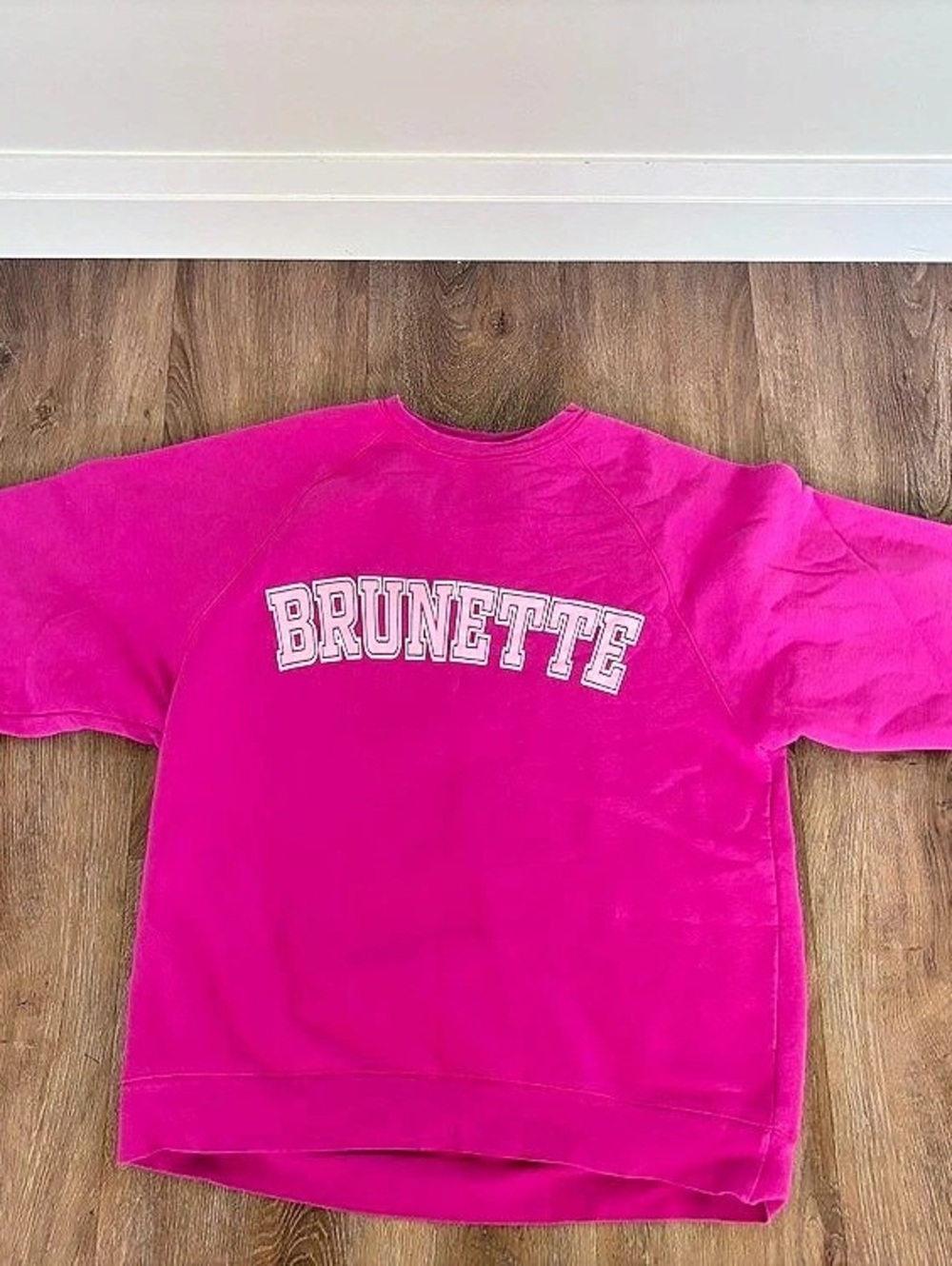 Brunette the Label Brunette Hot Pink Sweatshirt